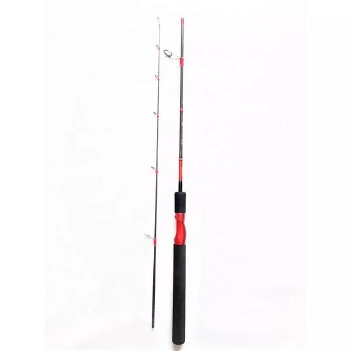 Joran Pancing Maguro Flaming Bird 150 165 Bahan Carbon 6-14 Lbs Lentur Super Enteng Dan Kuat Termura