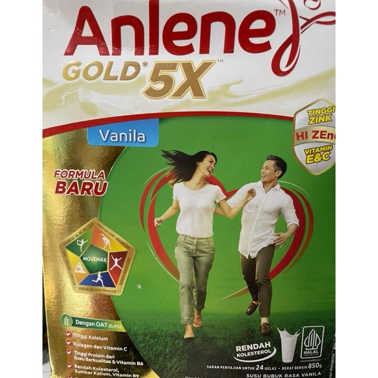 

ANLENE GOLD 850gr ( COKLAT, VANILLA, ORIGINAL ) Nugi