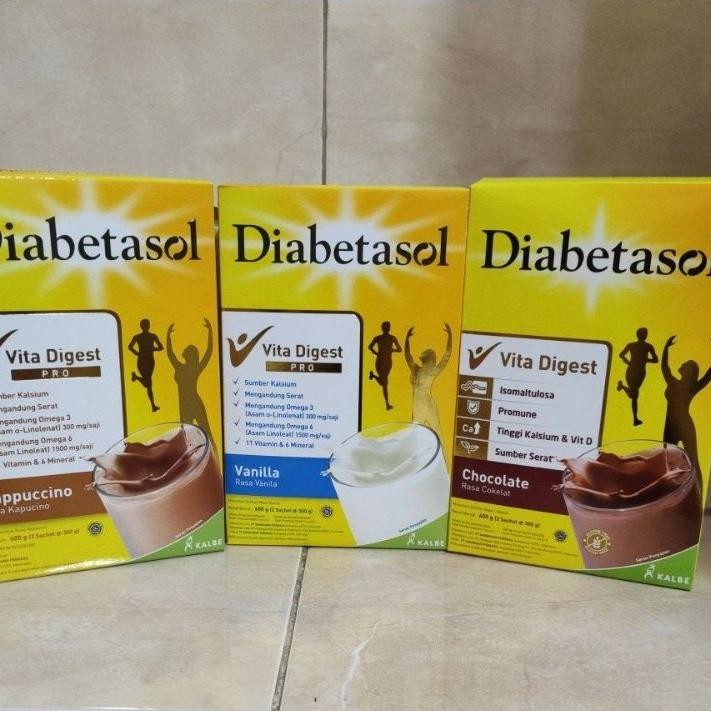 

DIABETASOL 600gr/570gr (Susu Khusus Penderita Diabetes) Nugi