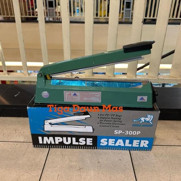 Hand Sealer Double Leopard 30 cm plastik Impulse Sealer Double Leopard