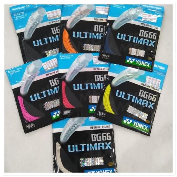 Senar Badminton/Senar Raket Bg66 Ultimax Original