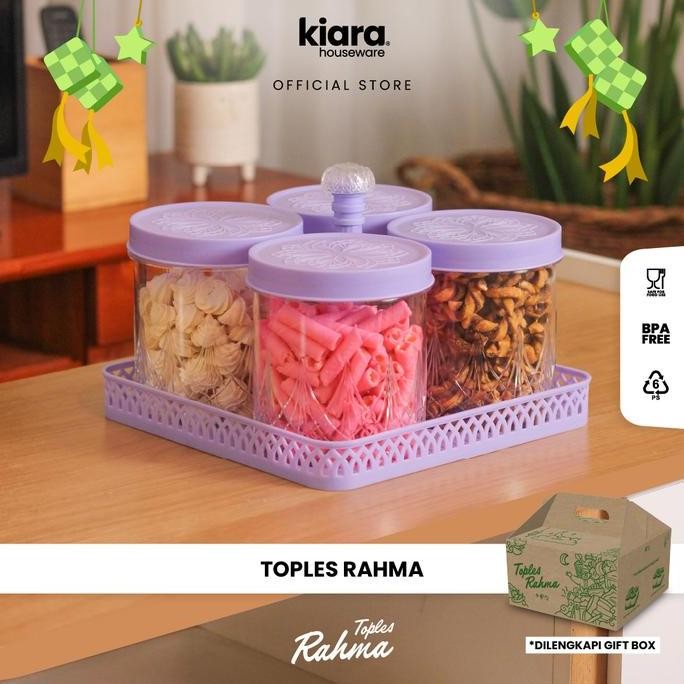 CJP Kiara - Toples Rahma Toples Lebaran minimalis plastik Set Nampan