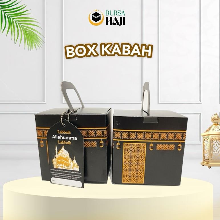 

Dus Box Kabah Paket Oleh Oleh Haji Umroh Premium Free Hangtag Isi 50 Pcs Nugi