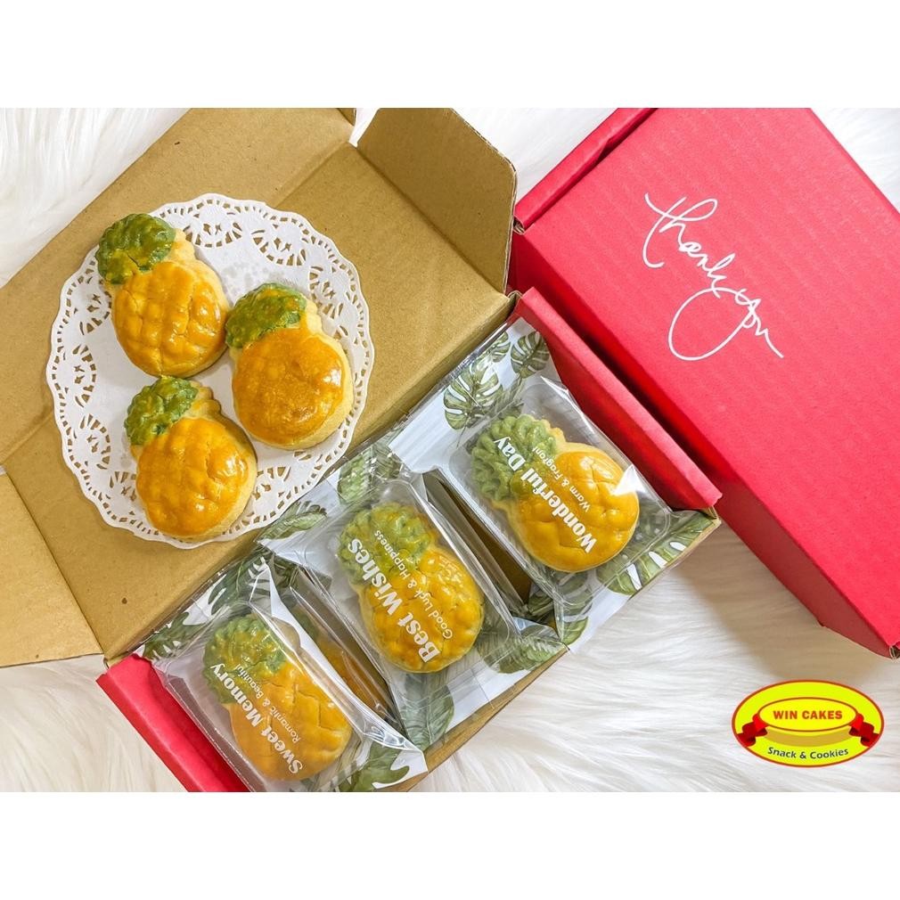 

Nastar Taiwan / Nastar Nanas Wisman Jumbo / Taiwanese Pineapple Cake / Pineapple Tart (isi 6) Nugi
