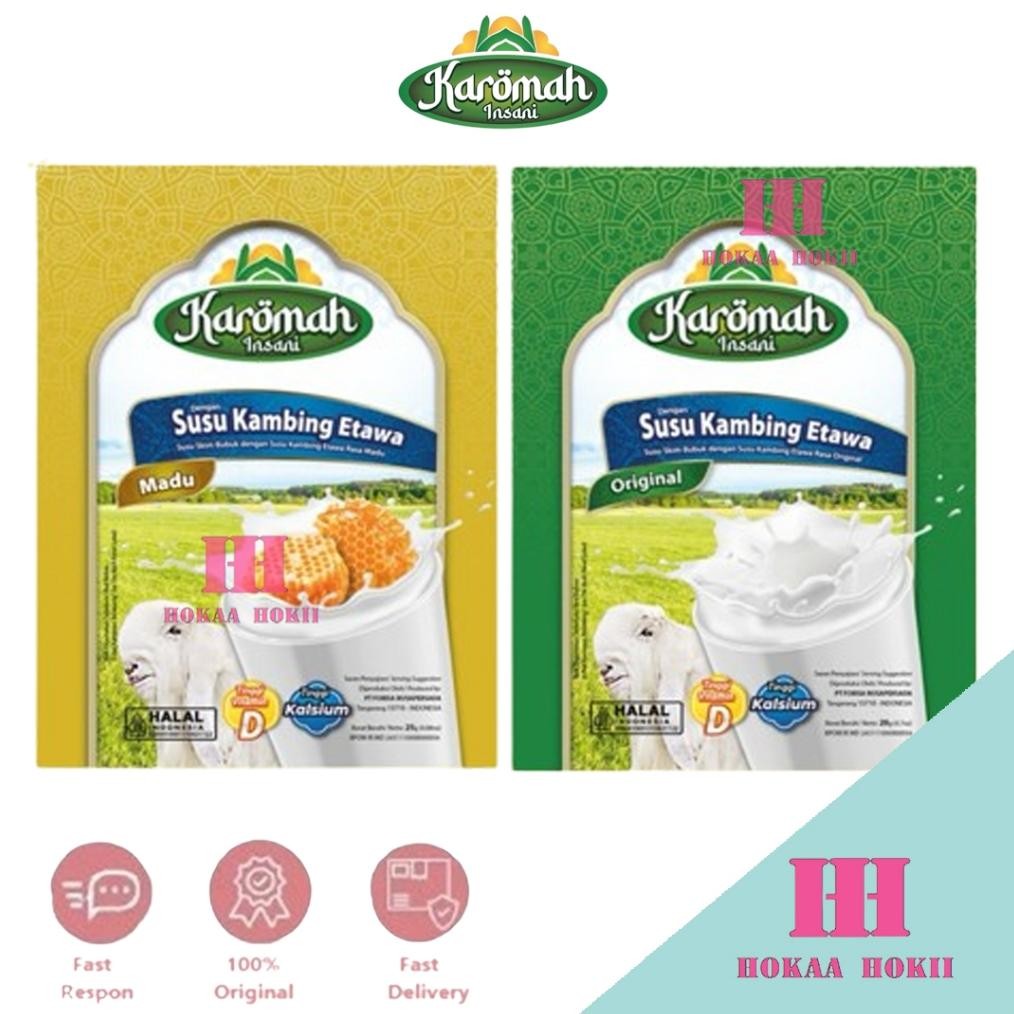 

Karomah Insani Susu Kambing Etawa Isi 10 x 25g Nugi