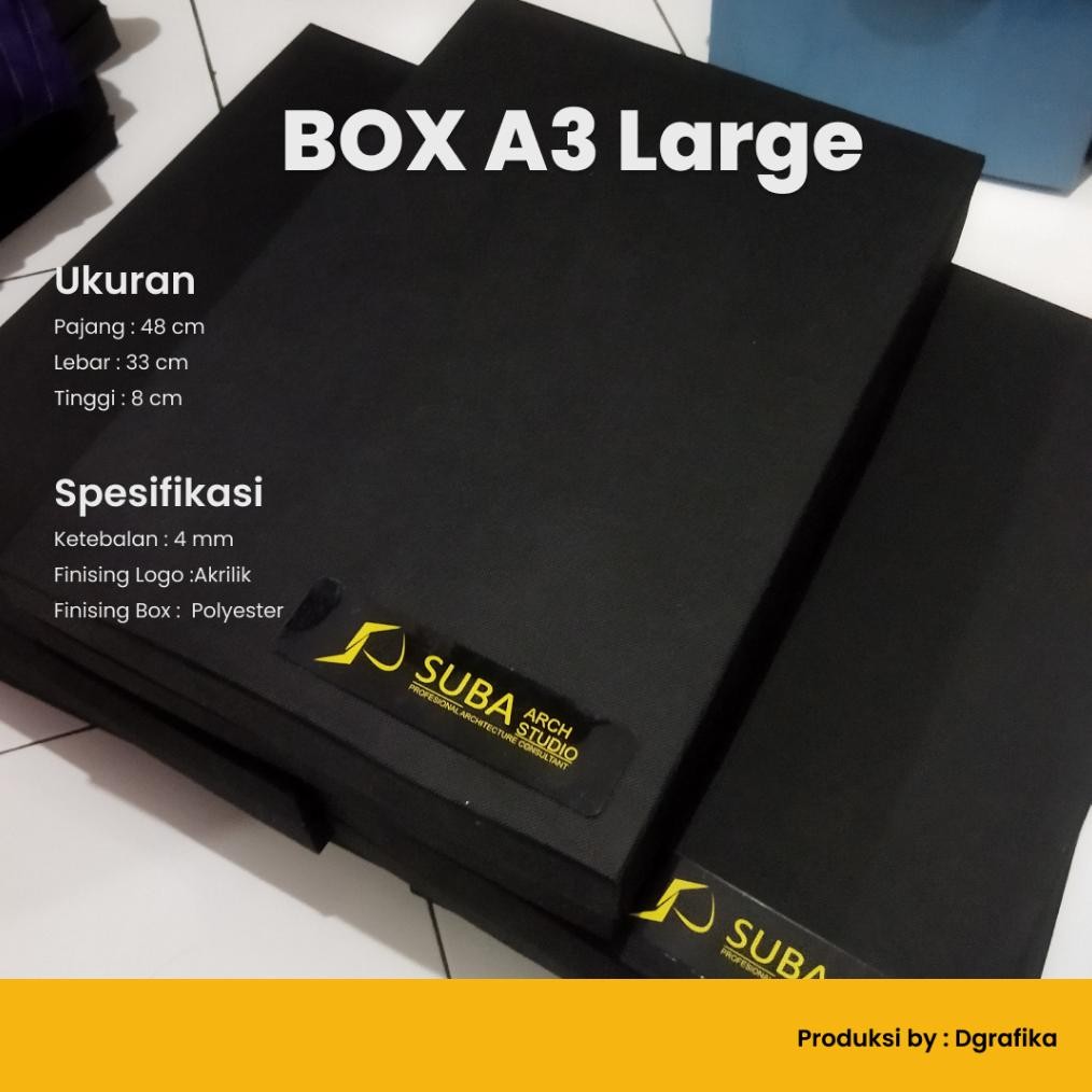 

BOX A3 | Large | 48x33x8cm || BOX ARSITEKTURE / HAMPERS / BOX AESTETIK Nugi