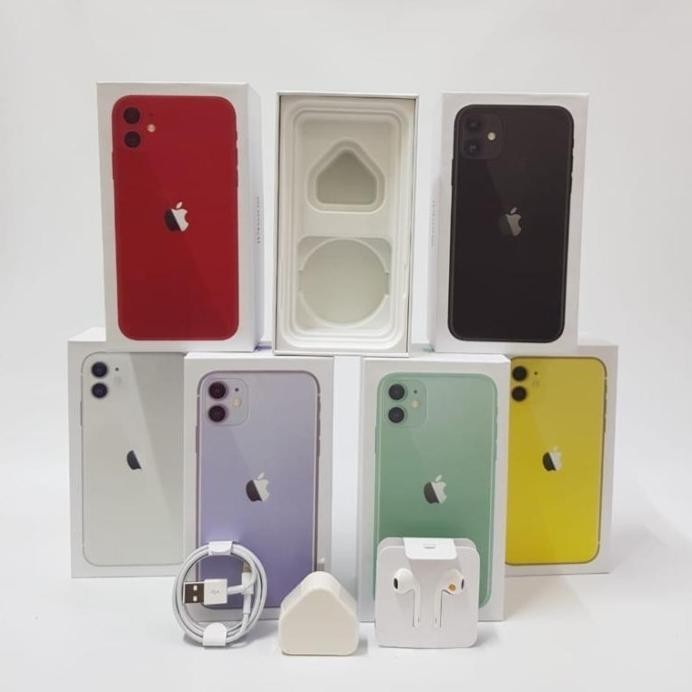 

Box/Kotak/Dus Iphone 11 Fullset Warna Beragam Nugi