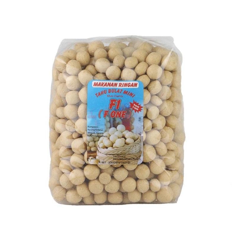 

Tahu Bulat Mini Kering F1 Ayam Bawang 500 Gr Varian Rasa Unik Nugi