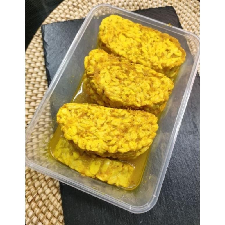 

Tempe Ungkep isi 10 (tinggal goreng) Frozen food Nugi