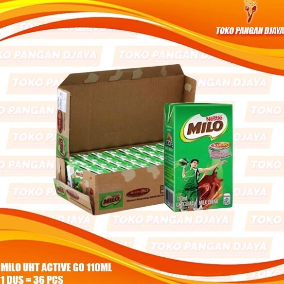 

UHT Milo Active Go 110ml 1Dus isi 36pcs Nugi