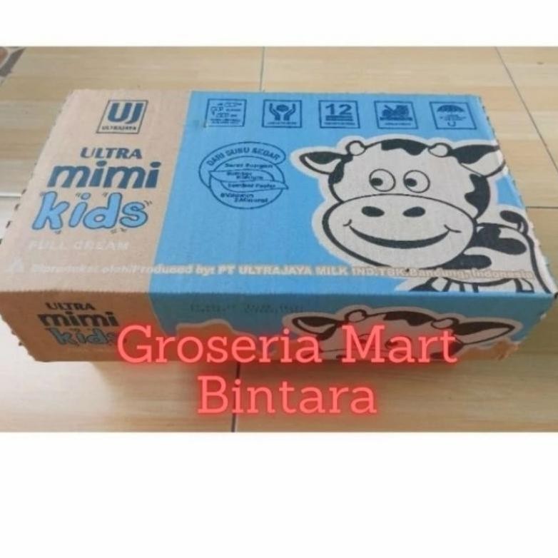 

*Bintara* Susu Ultra Mimi UHT Full Cream 125ml x 40 (1 Dus) - Bekasi Nugi