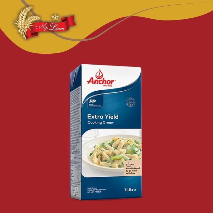 

Anchor Cooking Cream Full Extra Yield 1 Liter (GOSEND/GRAB ONLY) Nugi