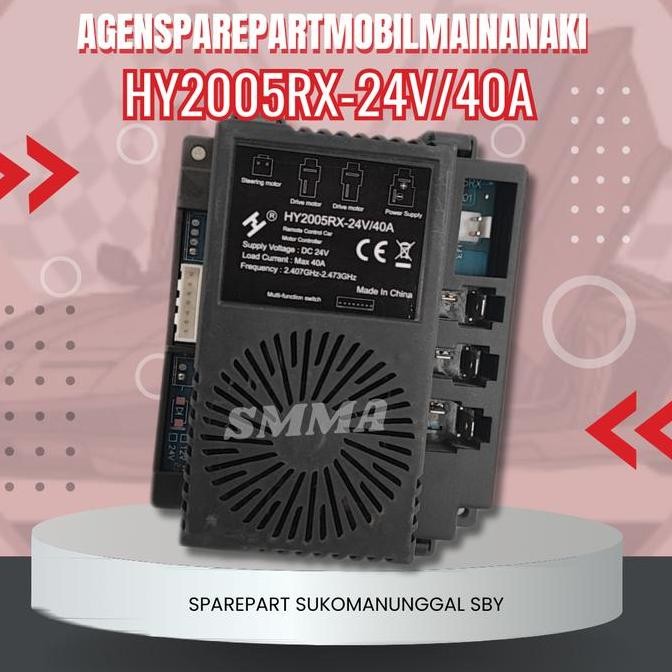ReadyReceiver+Remote Control HY2005M-HL-24V FAN 40A mobil mainan aki