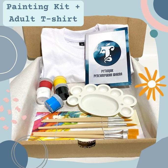 

TERATURA T Shirt Painting Kit For Adult - Melukis di Kaos Untuk Dewasa