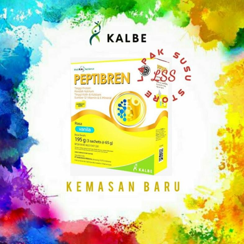 

Peptibren Vanila / Kacang Hijau 195GR Nugi