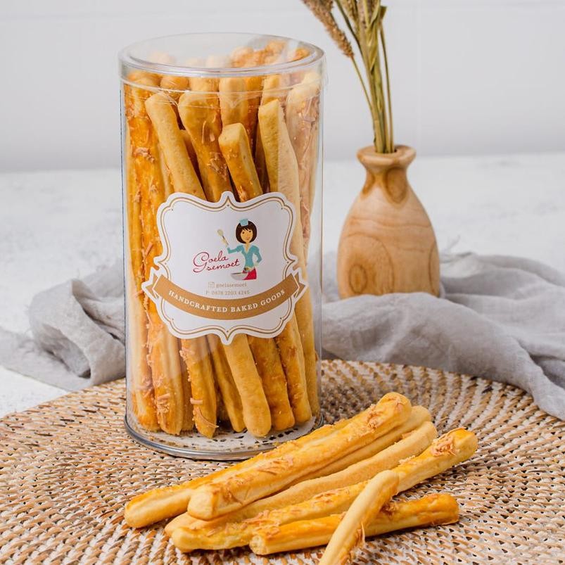 

Cheese Stick Grissini Goela Semoet Breadstick - stik keju sistik cistik makanan khas italia Nugi