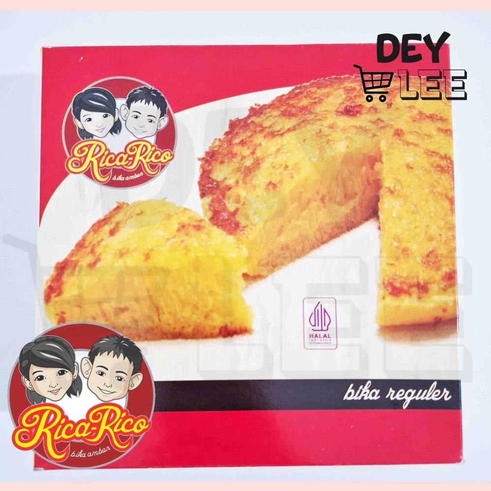 

RICA RICO Bika Ambon Reguler Bulat 18cm ALL VARIANT Halal Bandung Nugi