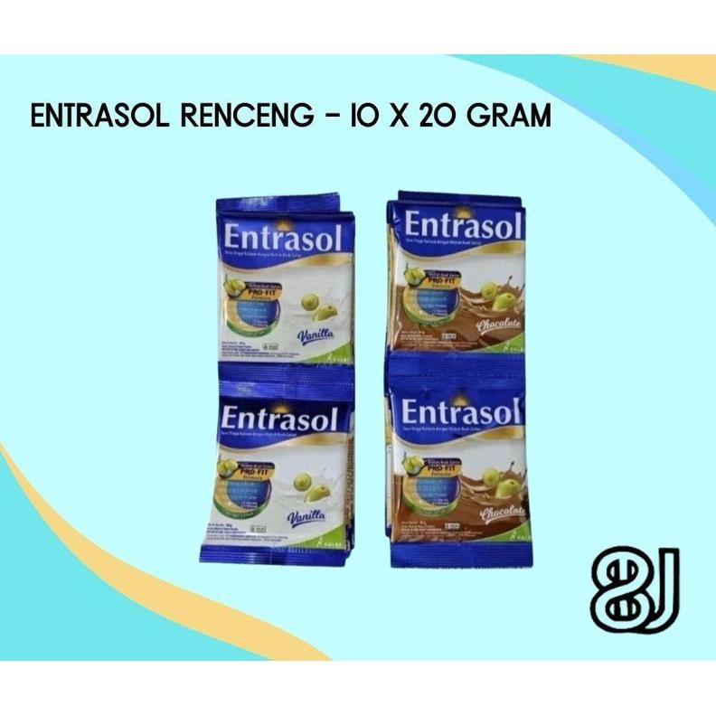 

ENTRASOL SACHET RENCENG 10x20gram (1 Renceng 10 Sachet) - Free Ongkir Nugi