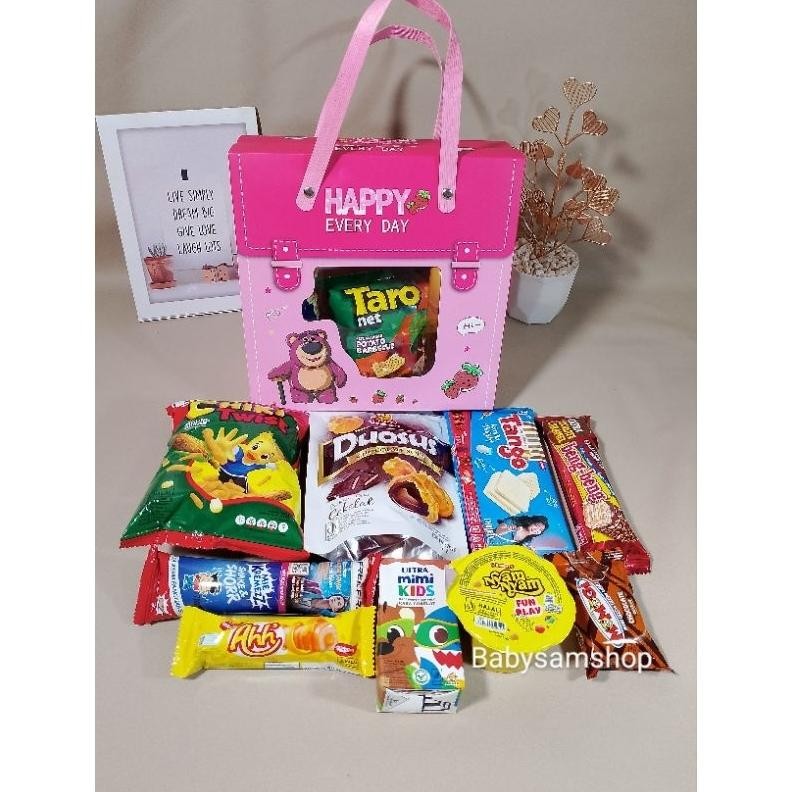 

PAKET SNACK ULANG TAHUN HAMPERS ULANG TAHUN Nugi