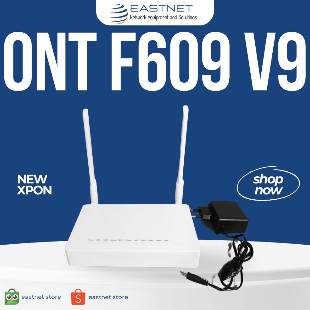 xpon ont  f609 v9 (new) Nugi