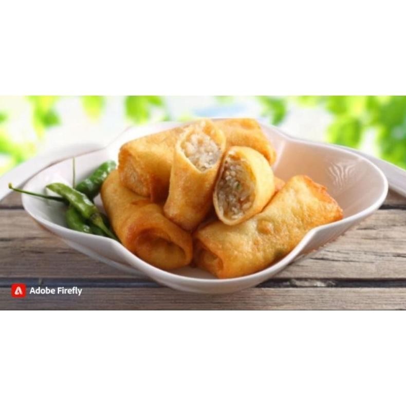 

Risol bihun ayam frozen jumbo isi 10 Nugi