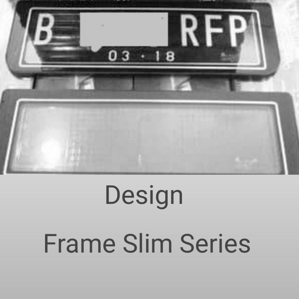 Cover Plat Nomor Mobil Acrylik LED / Tempat Plat Nomor Mika Led