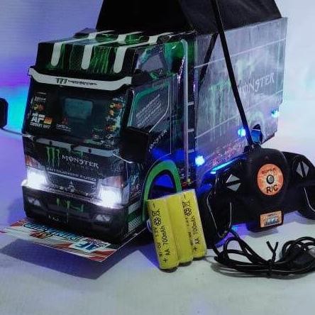 mobil remote control miniatur truk oleng mainan murah mainan anak