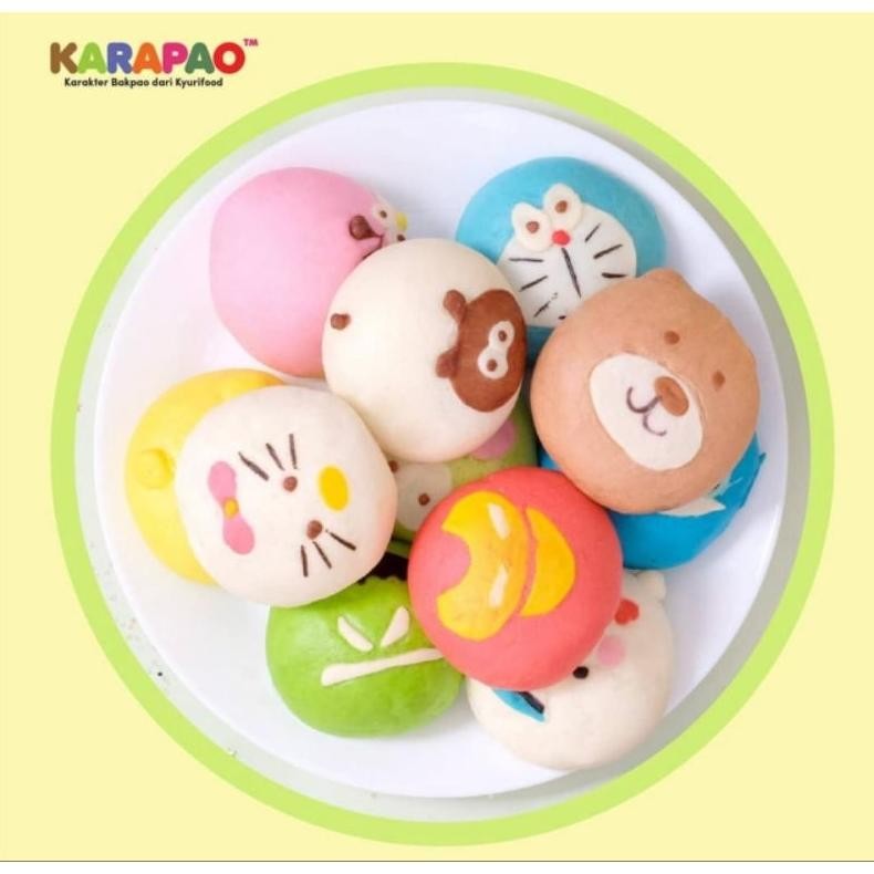 

Bakpao karakter isi coklat Nugi