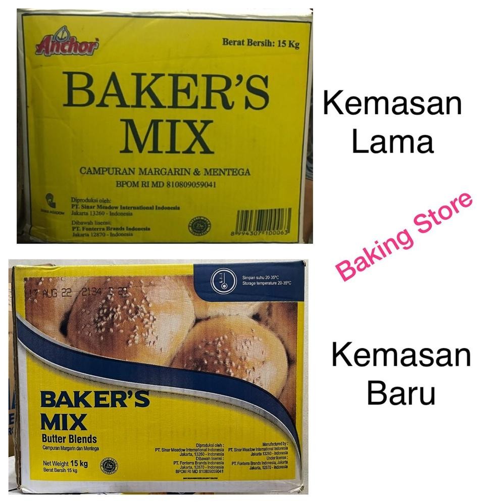 

Anchor Bakers Mix Butter Blend 15kg - Mix// Gosend/Grab Only Nugi