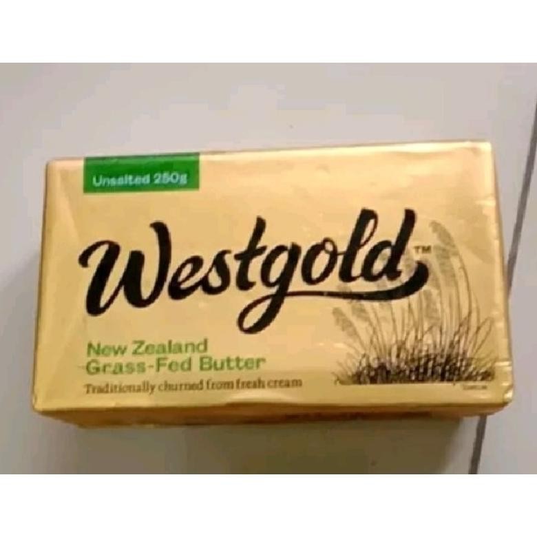 

Unsalted Butter West Gold 250gr Pure Butter Unsalted Nugi