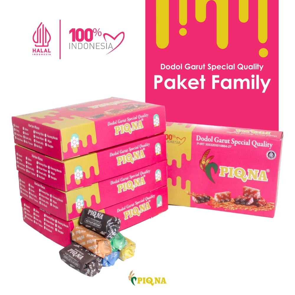 

PIQNA Paket Family Dodol Garut 5 X 500g Nugi