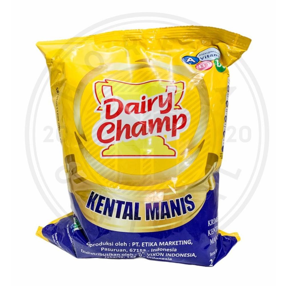 

Dairy Champ Susu Krimer Kental Manis 2,5kg / SKM Dairy Champ 2500gram Nugi