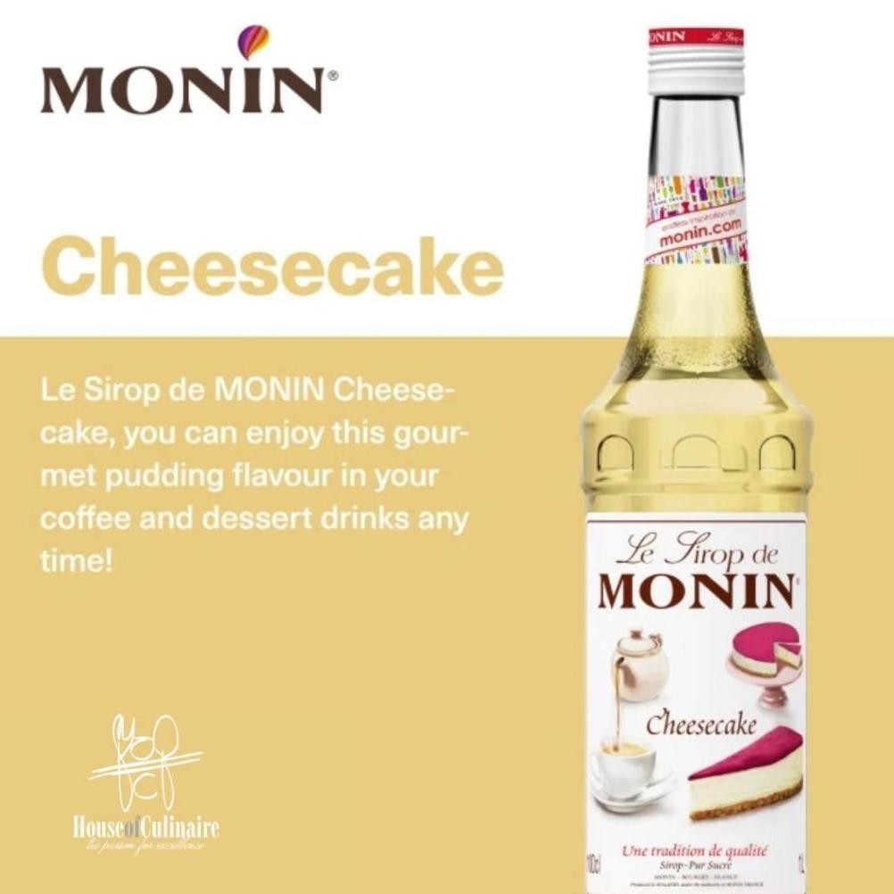 

MONIN FLAVORS CHEESE CAKE 700 ML Nugi