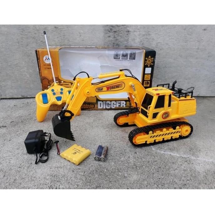 Mainan RC Mobil Excavator, RC Beko Excavator, Remote Control Excavator