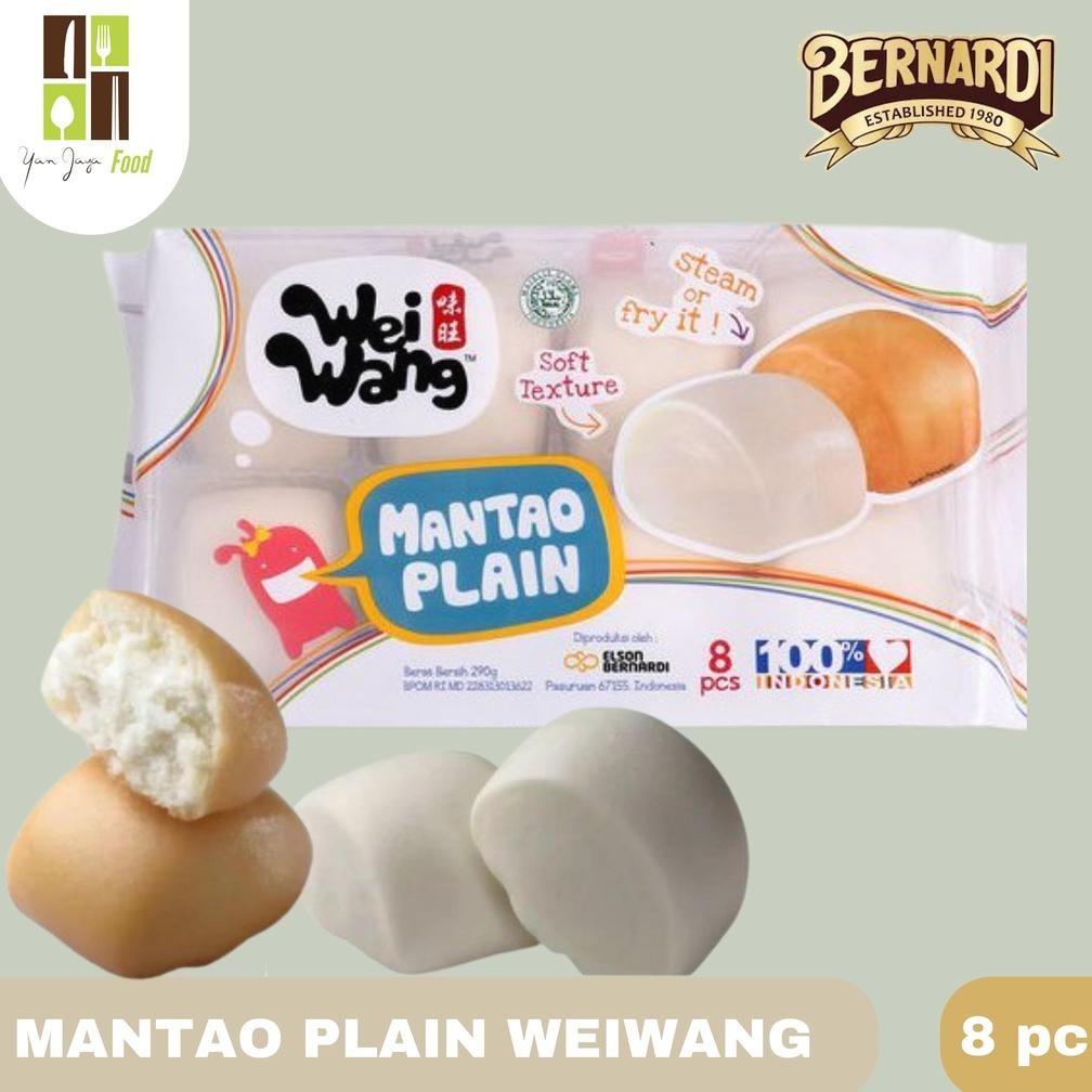 

WEIWANG MANTAU MANTAO PLAIN ISI 8 PCS Nugi