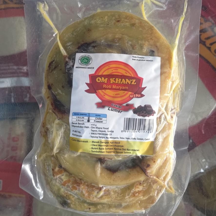 

Om Khanz roti maryam cokelat 415 gr Nugi