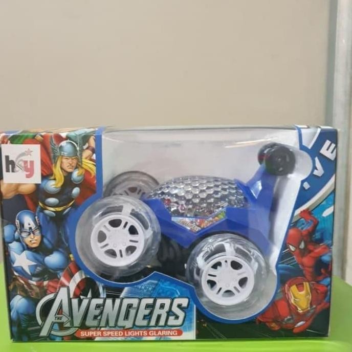 Mainan mobil remot control stunt car - Rc stunt car karakter - kado