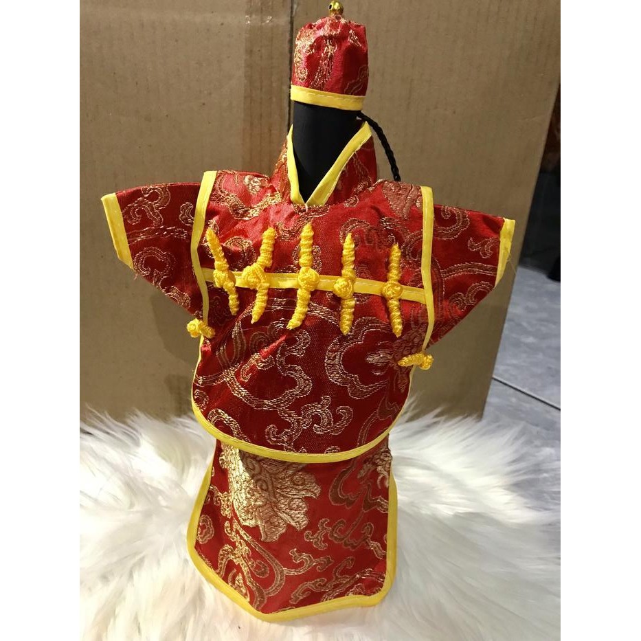 Sarung Wine Sangjit Cover Wine Wedding Dekorasi Hiasan Pesta