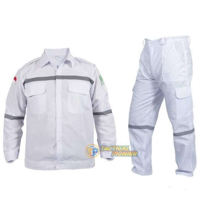 setelan wearpack safety / wearpack Baju Celana Panjang Pria