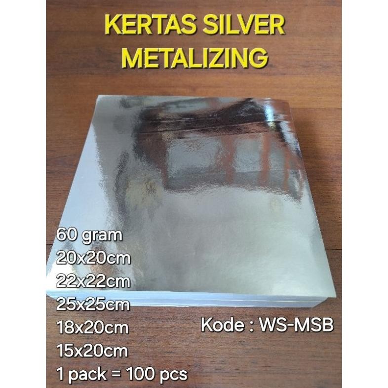

Kertas Perak Silver Metalizing / Kertas Bungkus Coklat Nugi