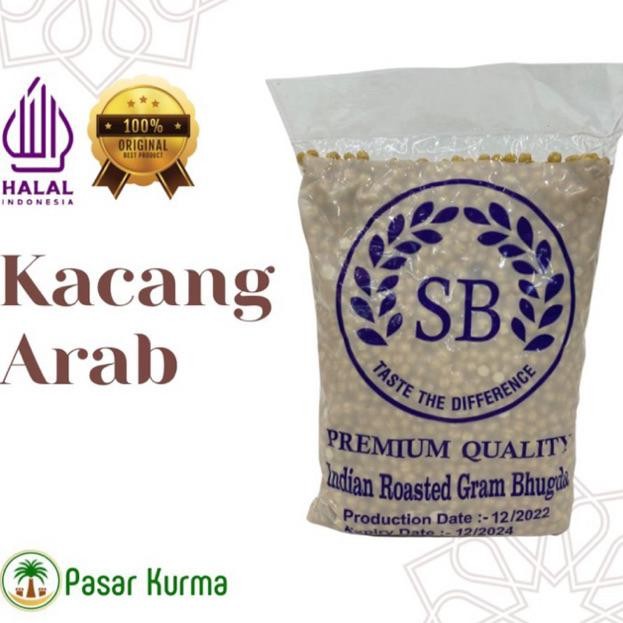 

New - Kacang Arab Chikpeas 1kg Roasted / Kacang Jagung !