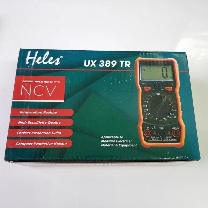 Multitester Digital Heles UX 389 TR/Multimeter Heles UX 389 TR
