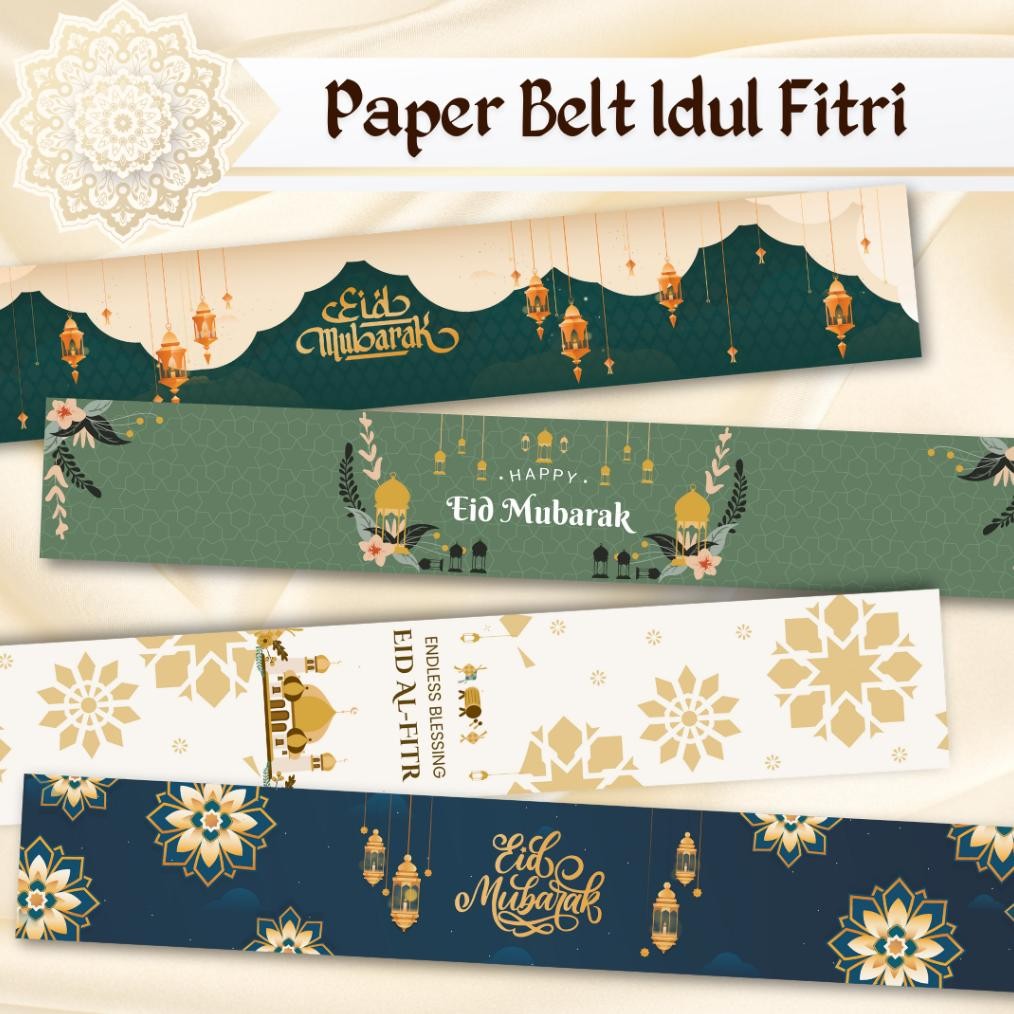 

Paper Belt Lebaran Selamat Hari Raya Idul Fitri Eid Mubarak Littlepapers Nugi
