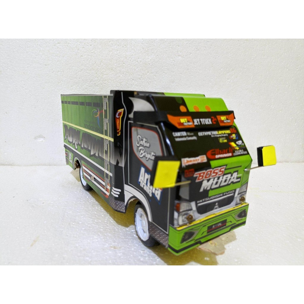 miniatur truk oleng/miniatur truk kayu/miniatur truk/miniatur truk remot/miniatur terlaris/mainan an