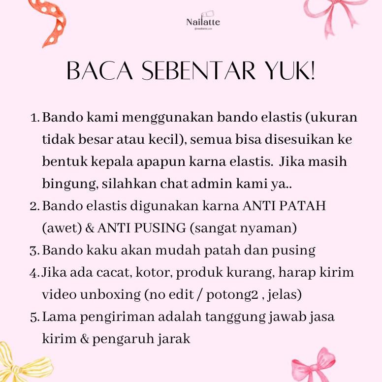 Best - Bando nagita slavina dewasa korea wanita kekinian scrunchie bandana bendo bondu terbaru cewek
