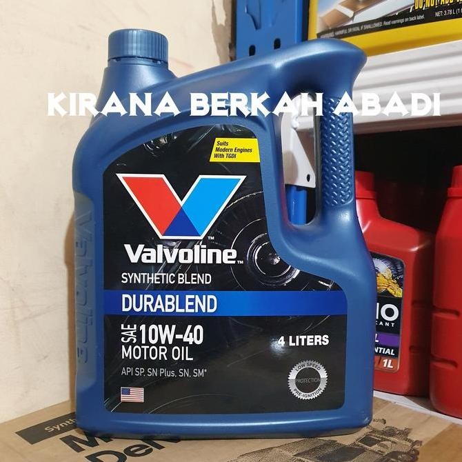 valvoline 10w40 durablend 4 liter