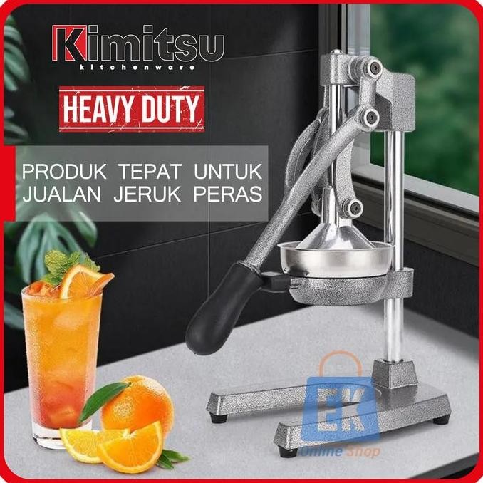 TERLARIS - Alat Peras Jeruk Stainless BESAR KIMITSU KJM-306| Alat Peras Jeruk Manual | Alat Peras Je