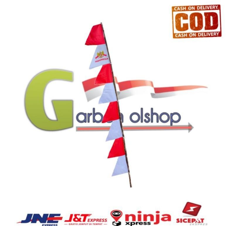 Umbul Umbul Gergaji Merah Putih (1Kodi) Viral