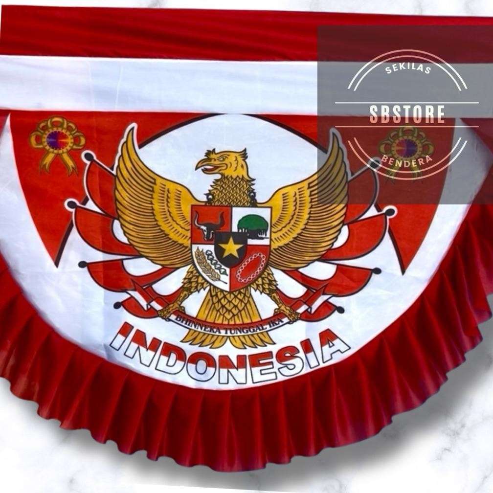 Bendera Gelombang Garuda Merah Putih Terlaris