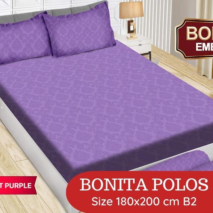 Bonita Embos Polos Sprei Bonita Ukuran King 180x200 B2